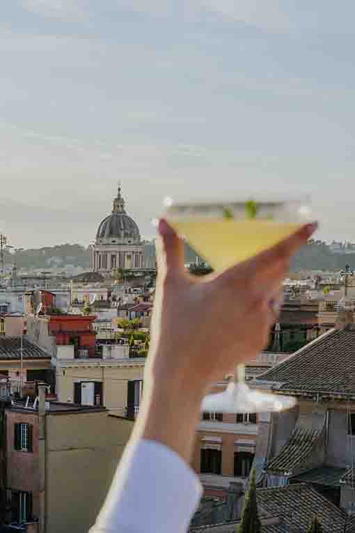 18Maio Restaurant Rooftop Via del Tritone