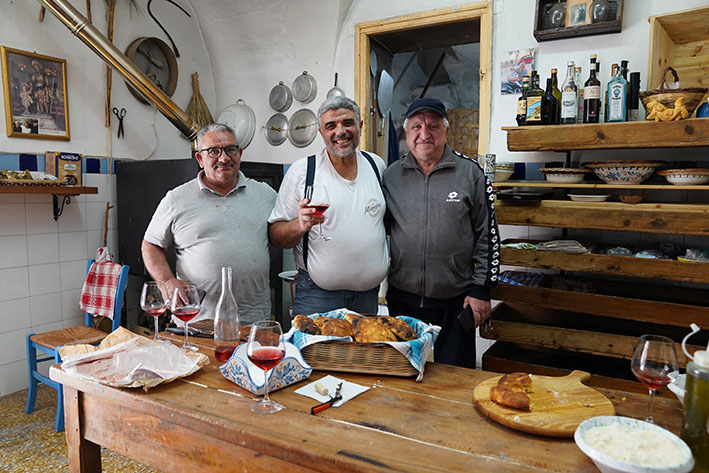 25Pranzo a Giuliana allantico forno bassa